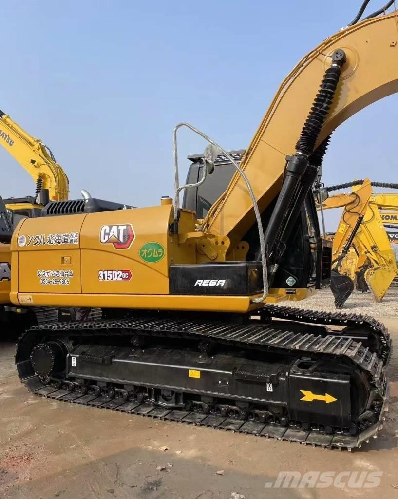 CAT 315 D Vikšriniai ekskavatoriai