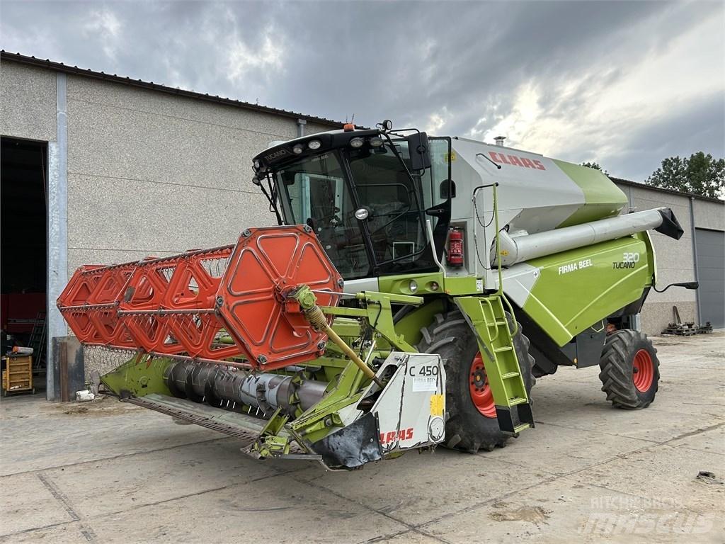 CLAAS Tucano 320 Derliaus nuėmimo kombainai