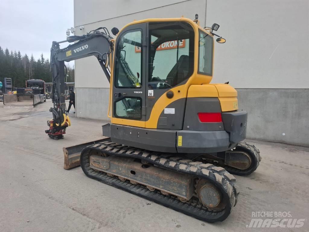 Volvo ECR 88 Vidutinės galios ekskavatoriai 7-12 t