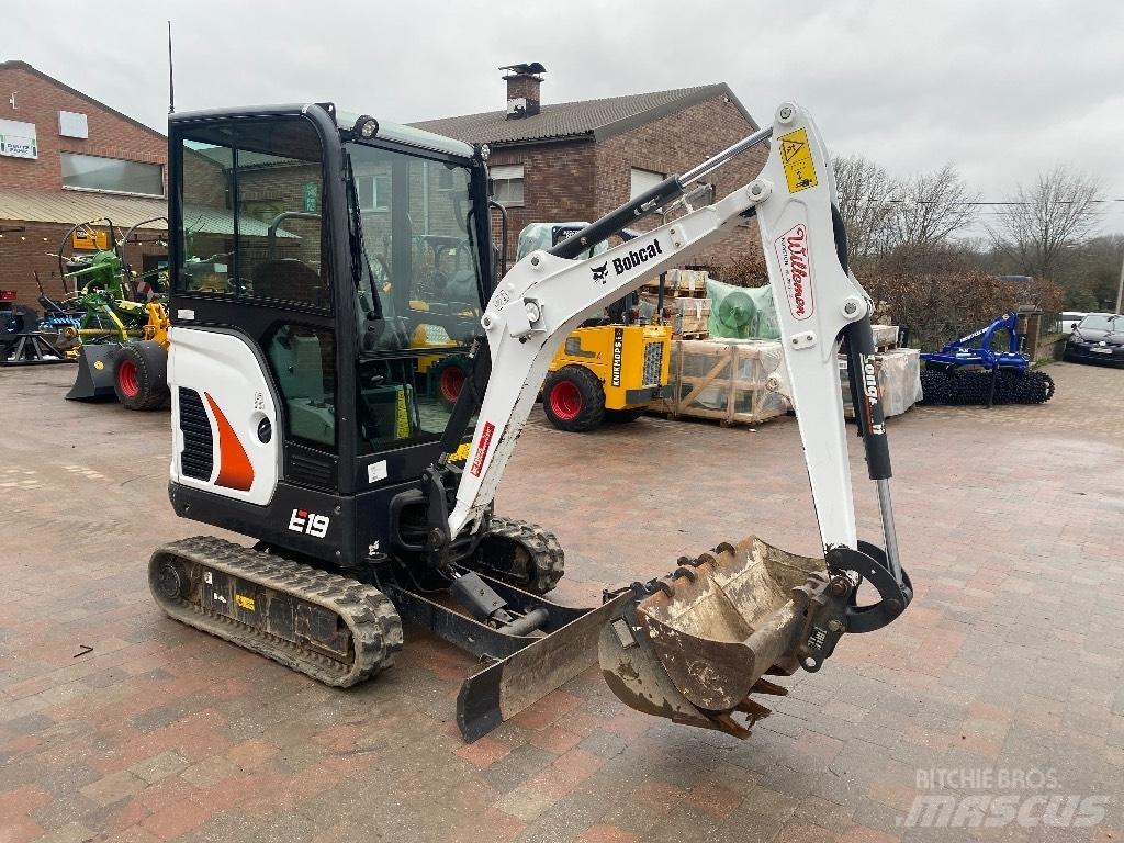 Bobcat E 19 Mini ekskavatoriai < 7 t
