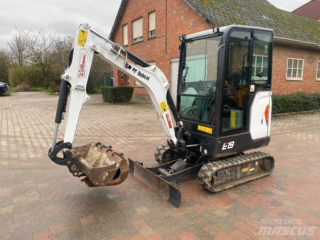 Bobcat E 19 Mini ekskavatoriai < 7 t