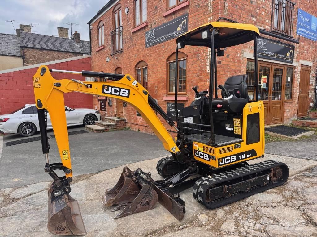 JCB 18 Z Mini ekskavatoriai < 7 t