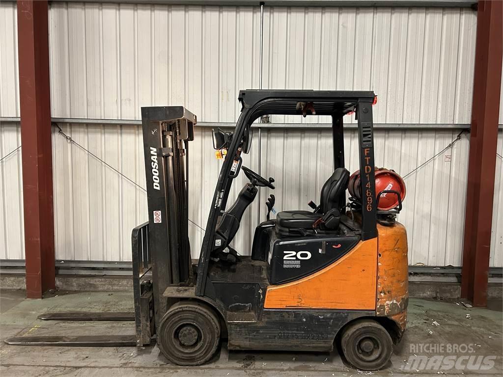 Doosan G20SC-5 LPG (dujiniai) krautuvai