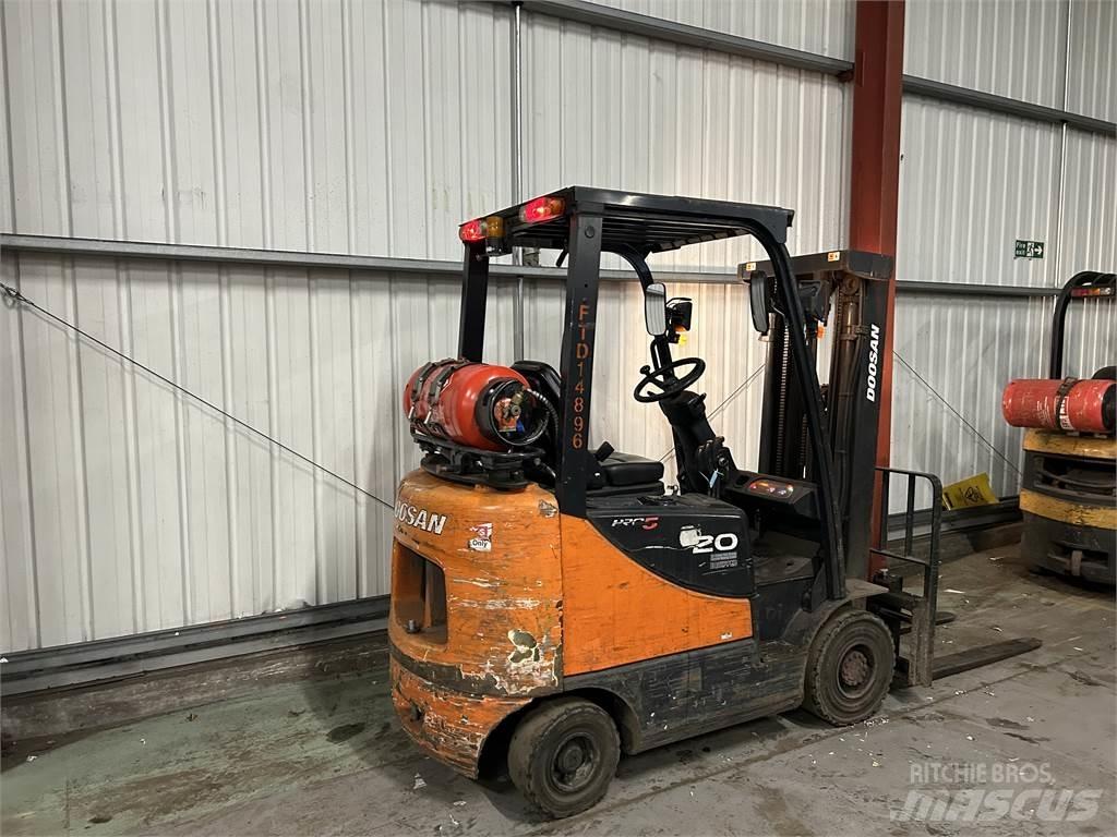 Doosan G20SC-5 LPG (dujiniai) krautuvai