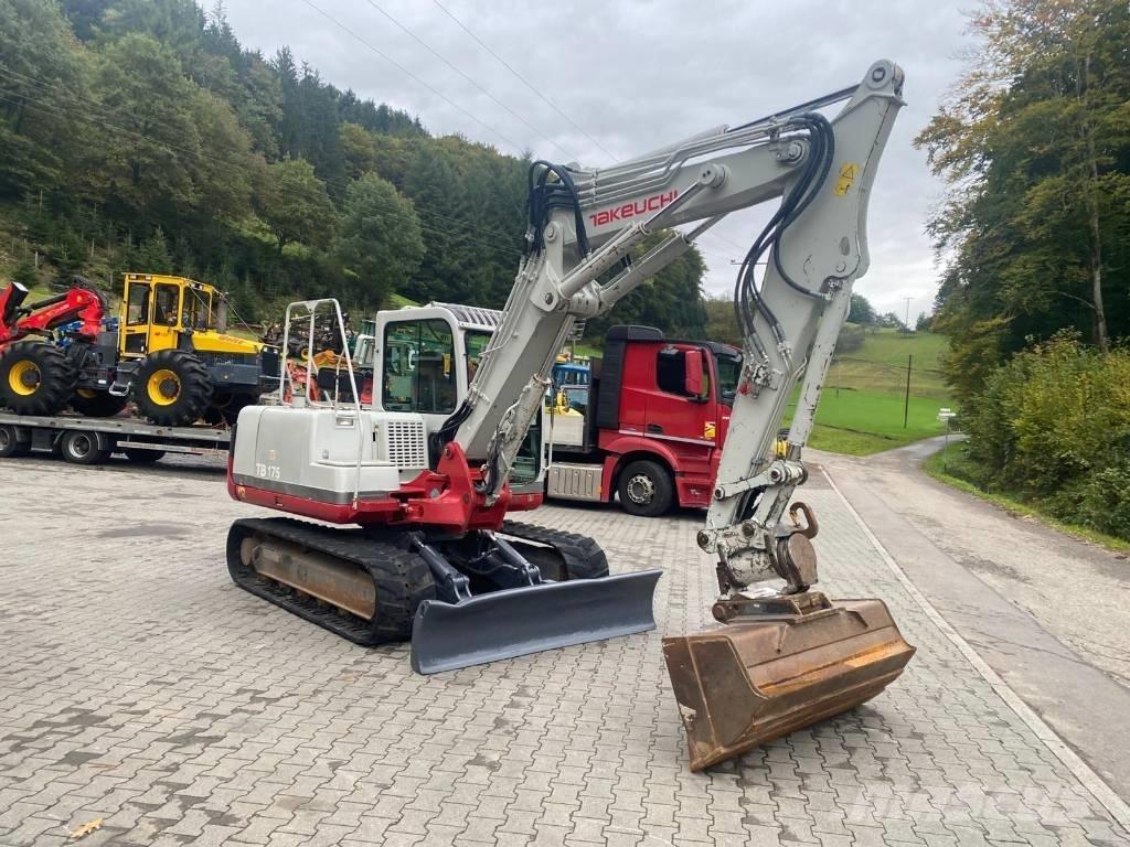 Takeuchi TB 175 Vidutinės galios ekskavatoriai 7-12 t