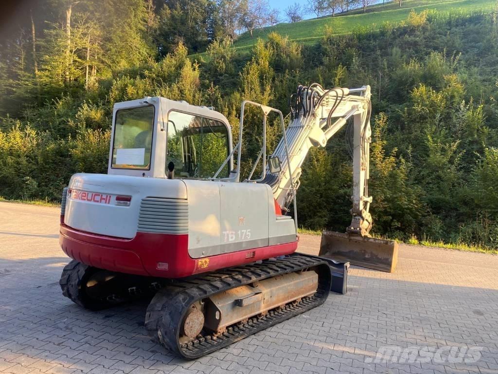 Takeuchi TB 175 Vidutinės galios ekskavatoriai 7-12 t