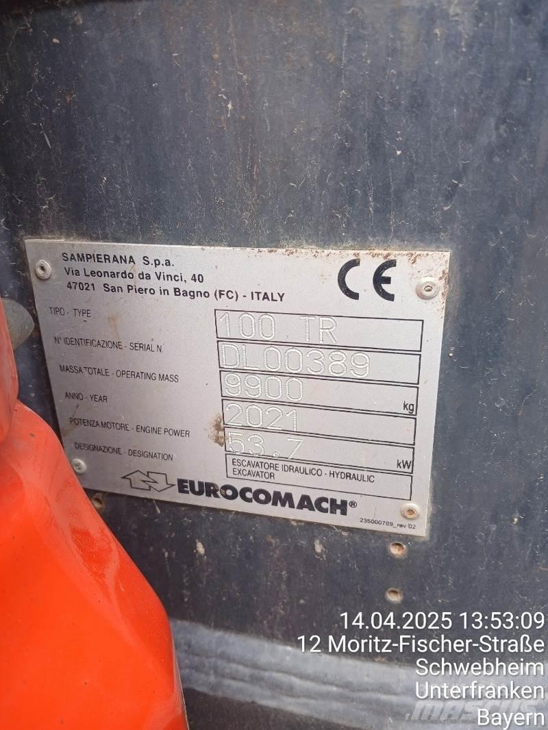 Eurocomach 100TR Mini ekskavatoriai < 7 t
