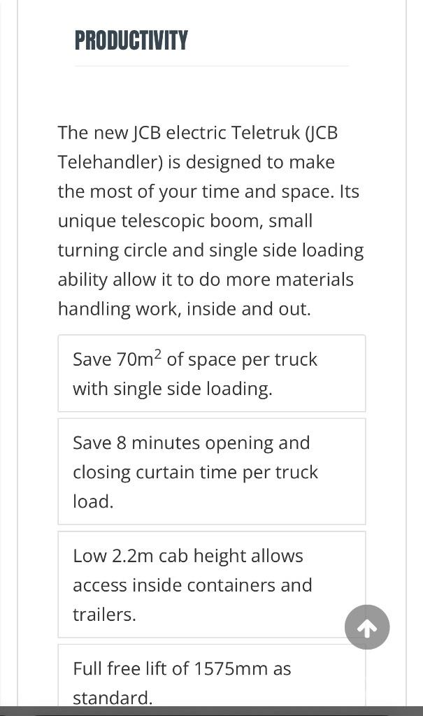 JCB 30-19 E Elektriniai šakiniai krautuvai
