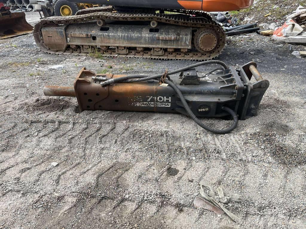 MSB HAMMER MSB710 Hidrauliniai kūjai / Trupintuvai