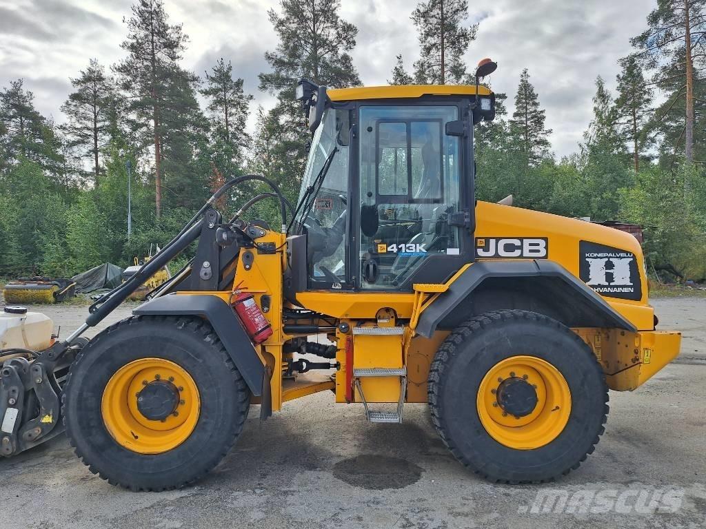JCB 413 K Naudoti ratiniai krautuvai