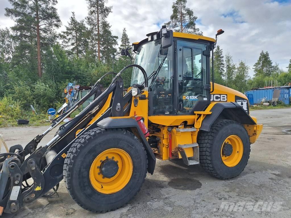 JCB 413 K Naudoti ratiniai krautuvai