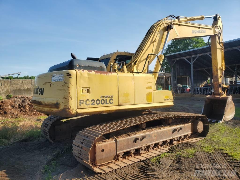 Komatsu PC200LC-6LE Vikšriniai ekskavatoriai
