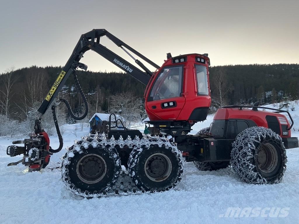 Komatsu 951 Miško technika (Harvesteriai)