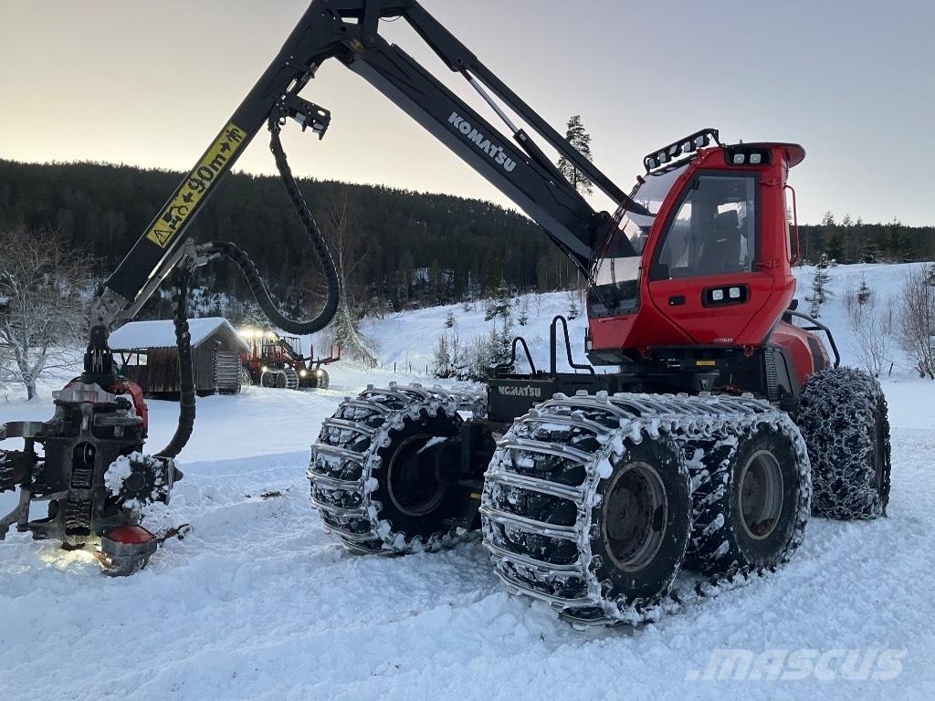 Komatsu 951 Miško technika (Harvesteriai)
