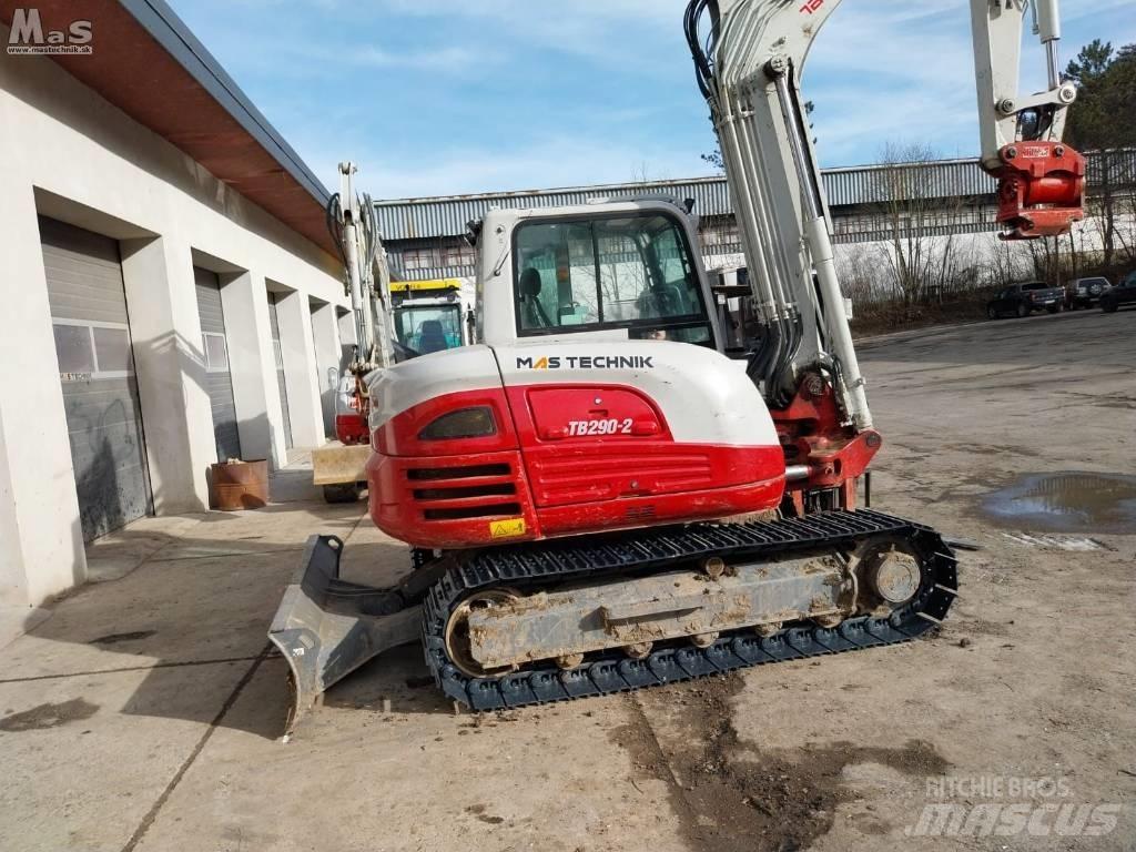 Takeuchi TB290-2 Vidutinės galios ekskavatoriai 7-12 t
