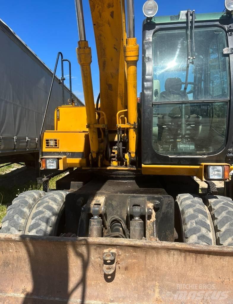 JCB JS 145 W Ratiniai ekskavatoriai