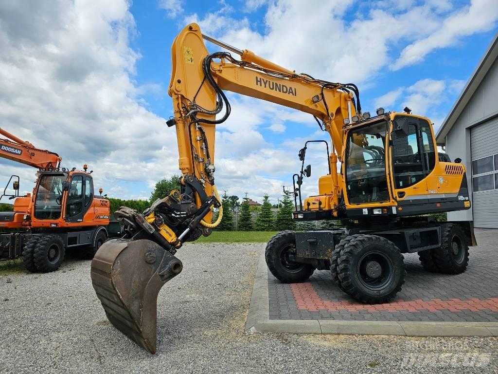 Hyundai 140 W 9 A Ratiniai ekskavatoriai