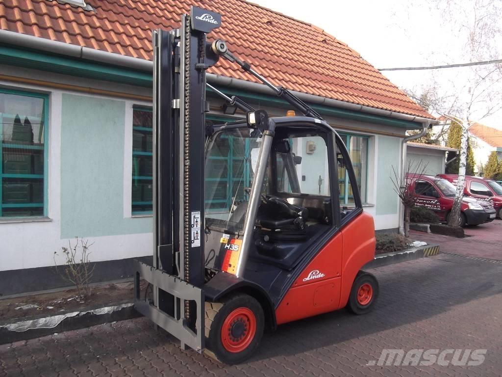 Linde H 35 D V-2917 Dyzeliniai krautuvai