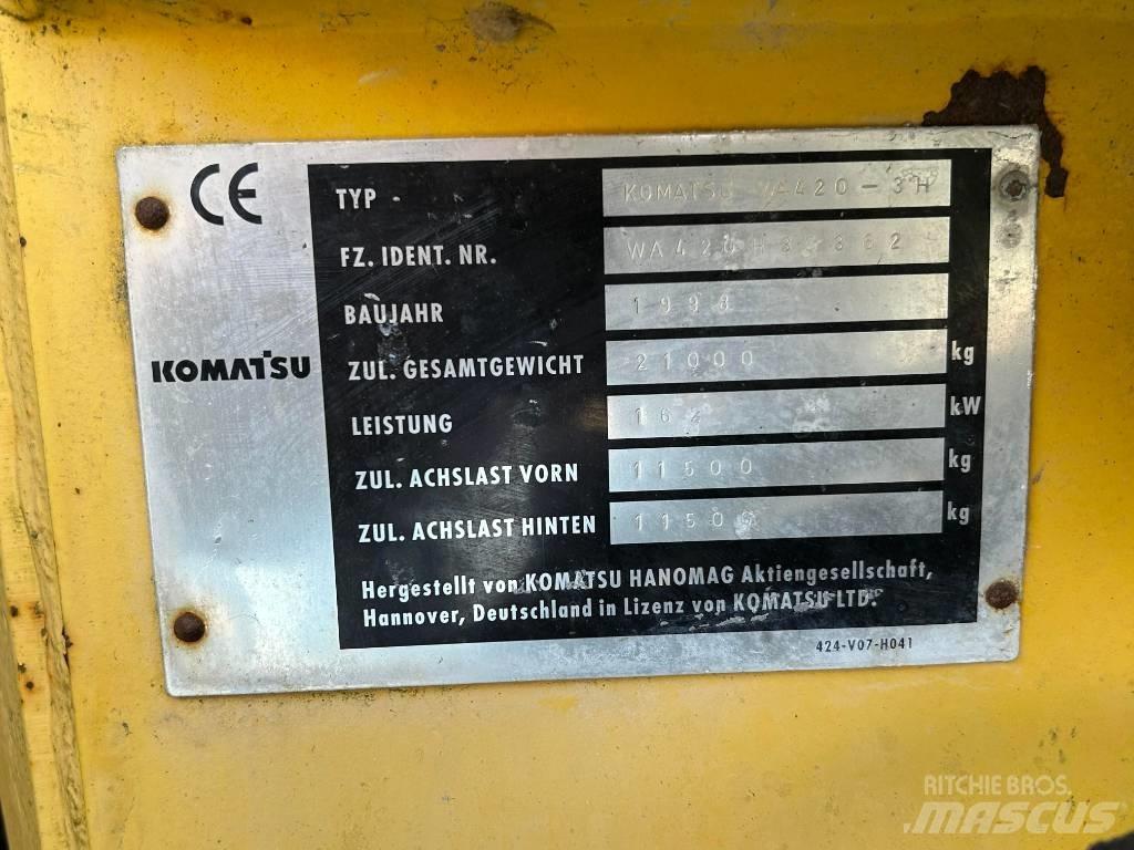 Komatsu WA 420 Naudoti ratiniai krautuvai