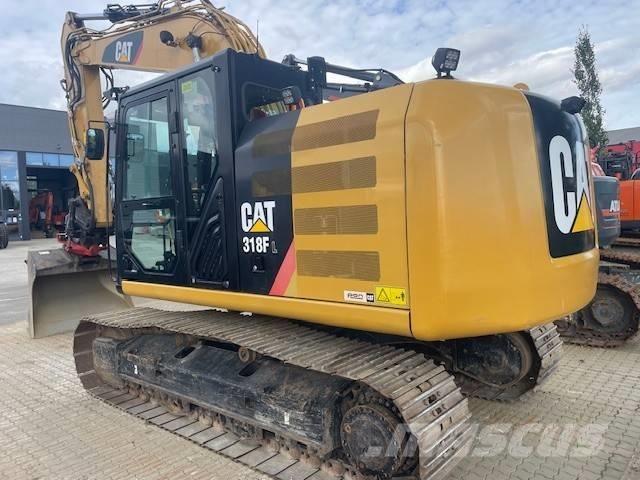 CAT 318FL Vikšriniai ekskavatoriai