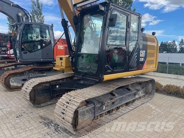CAT 318FL Vikšriniai ekskavatoriai