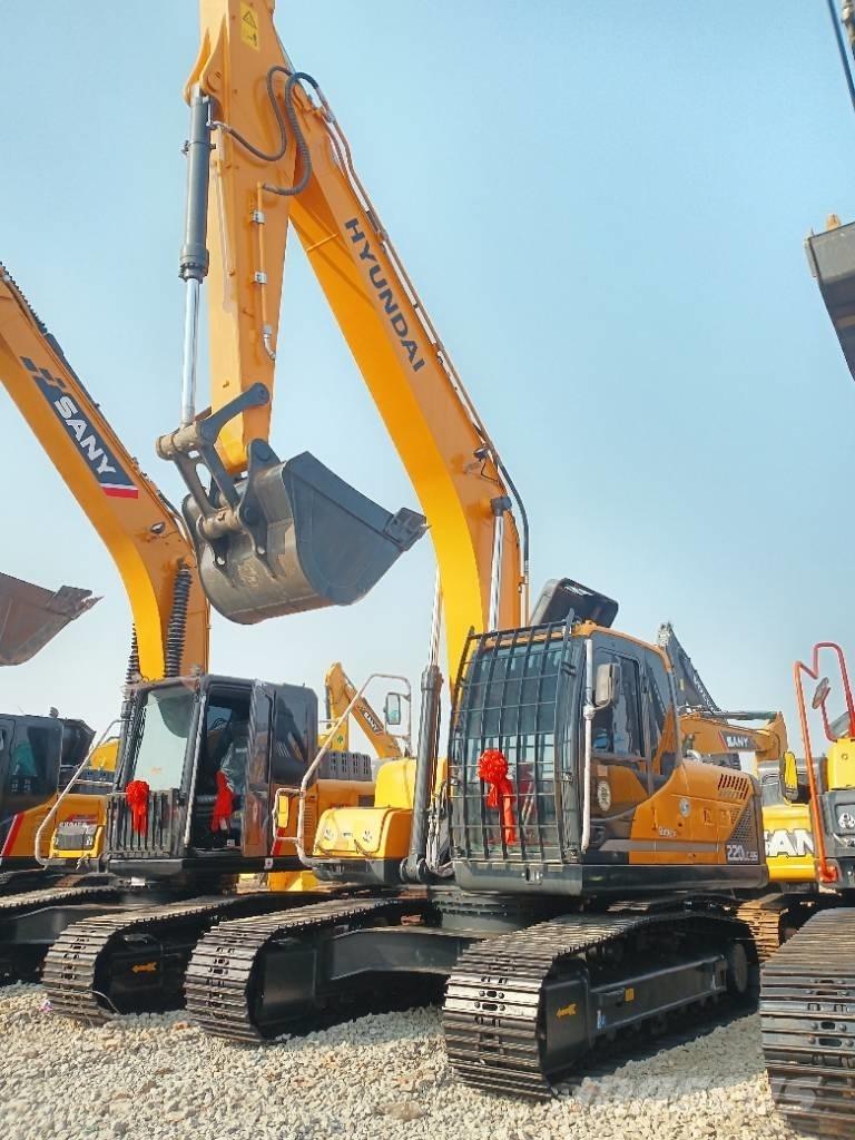 Hyundai 220-9S Vikšriniai ekskavatoriai