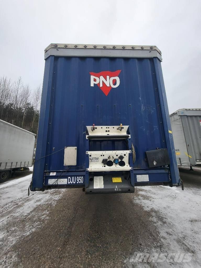 Krone Curtain HP Tentinės puspriekabės