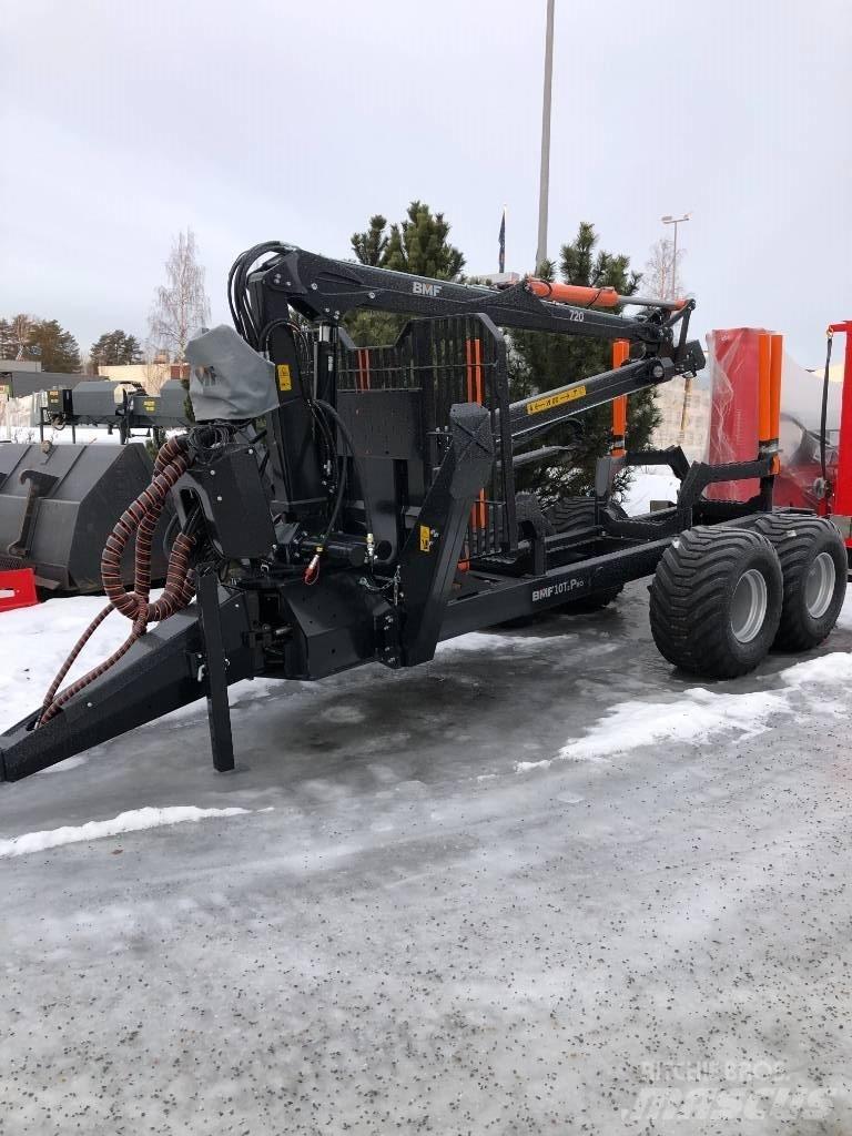 BMF 720+10T2 pro Miškovežių priekabos