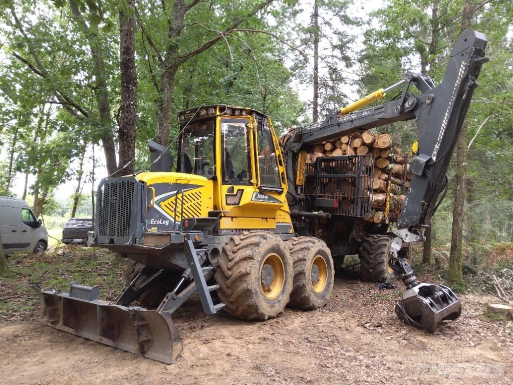Eco Log 594E Naudoti miškovežiai (Forvarderiai)