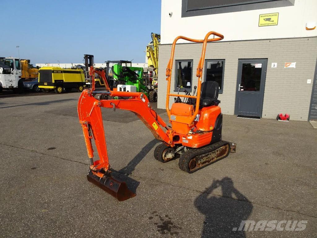 Kubota U10-3 Mini ekskavatoriai < 7 t