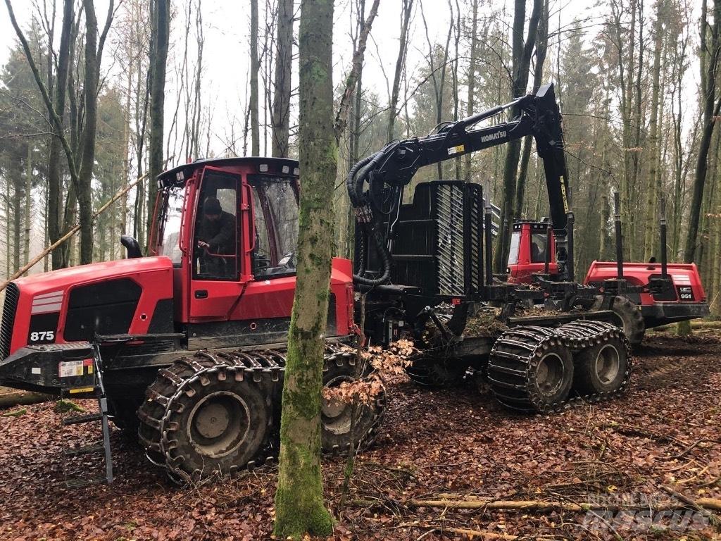 Komatsu 875 Naudoti miškovežiai (Forvarderiai)