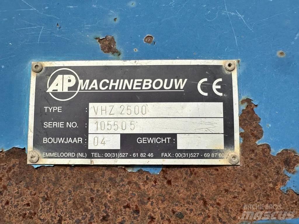 AP VHZ 2500 Šlavimo technika