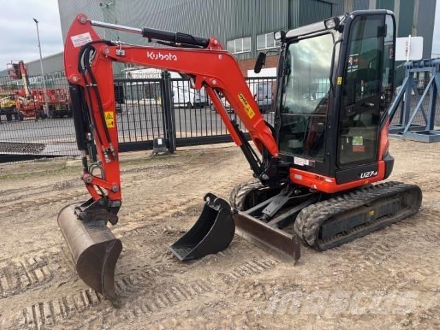 Kubota U 27-4 Mini ekskavatoriai < 7 t