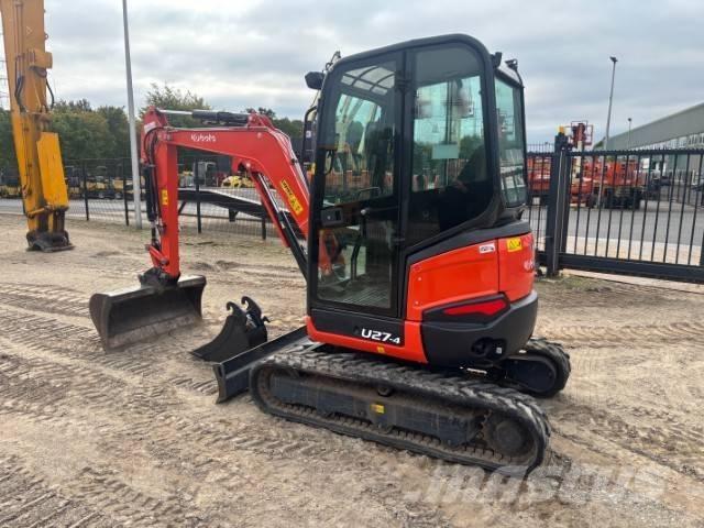Kubota U 27-4 Mini ekskavatoriai < 7 t