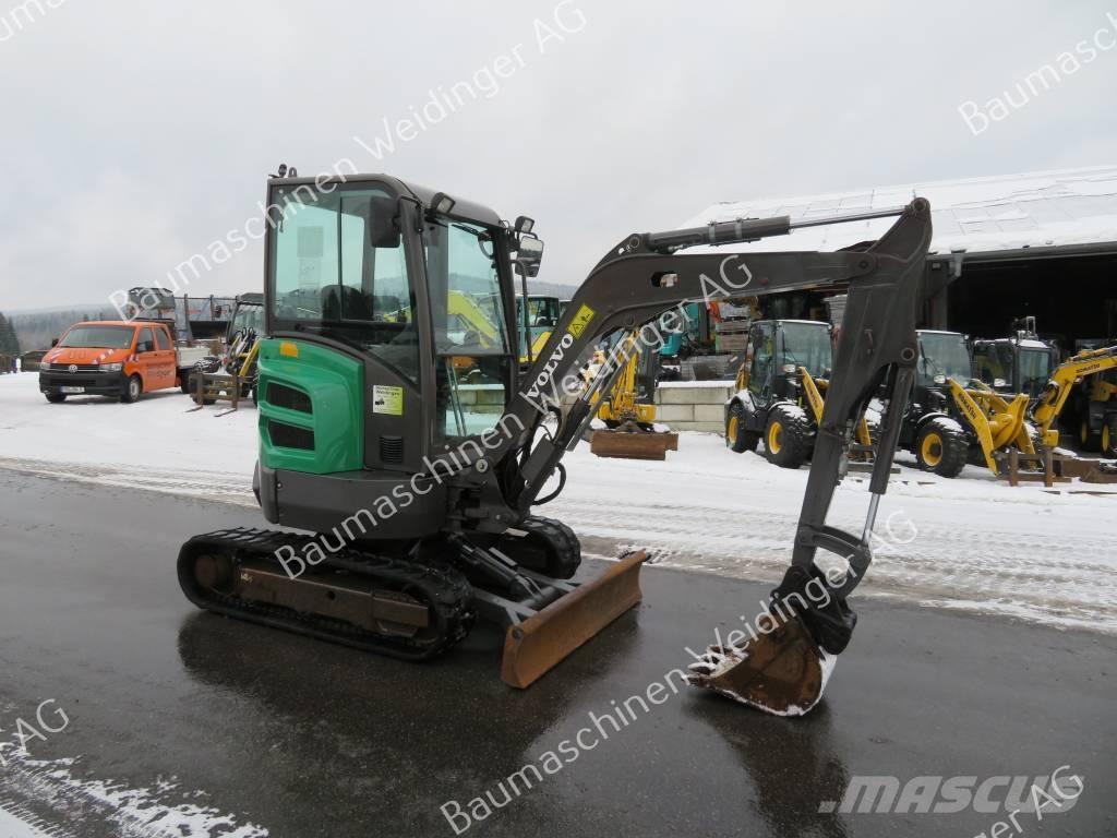 Volvo ECR 25 D Mini ekskavatoriai < 7 t