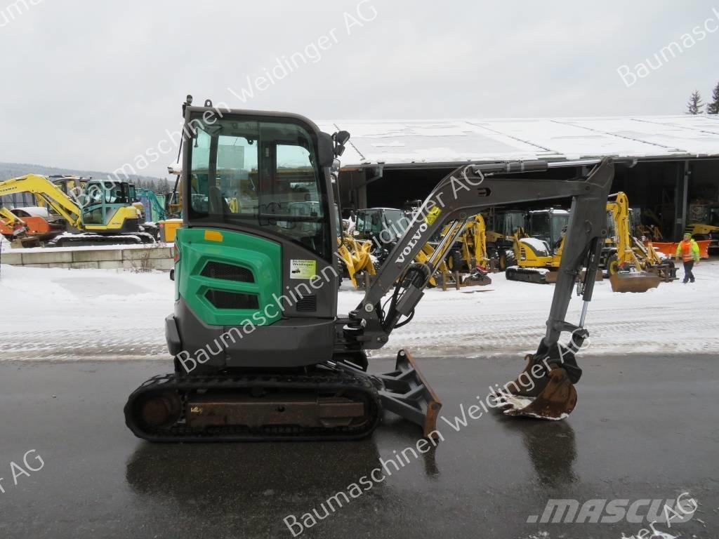 Volvo ECR 25 D Mini ekskavatoriai < 7 t