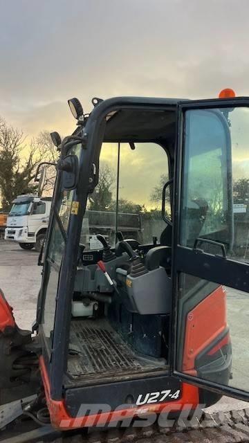 Kubota U 27-4 Mini ekskavatoriai < 7 t