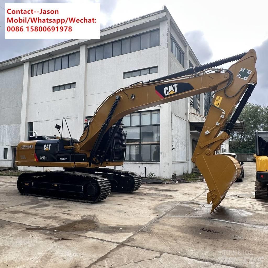 CAT 329 D2L Vikšriniai ekskavatoriai