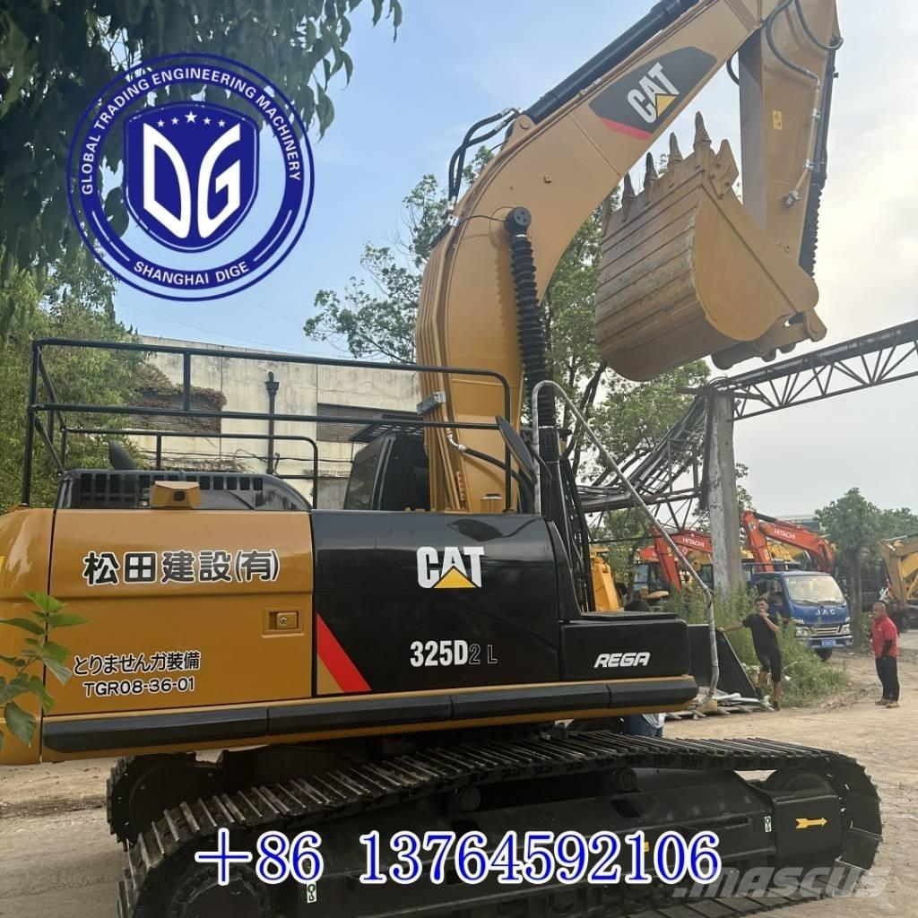 CAT 325D2L Vidutinės galios ekskavatoriai 7-12 t