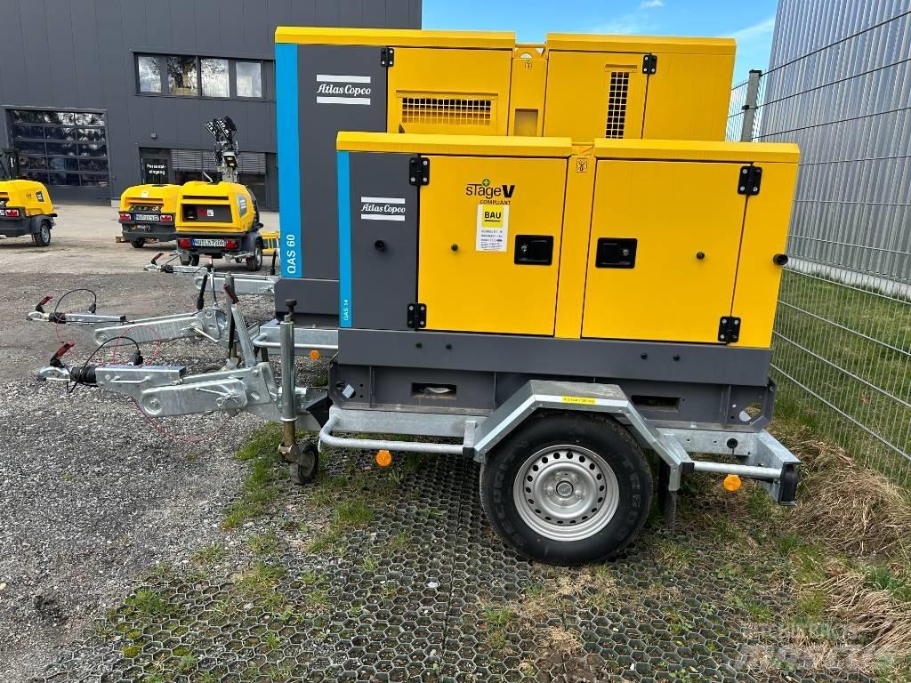 Atlas Copco QAS 14 Dyzeliniai generatoriai