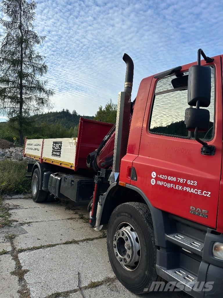 DAF CF 75.310 Automobiliniai kranai
