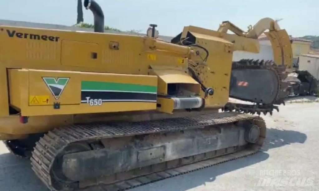 Vermeer T650 Tranšėjų ekskavatoriai