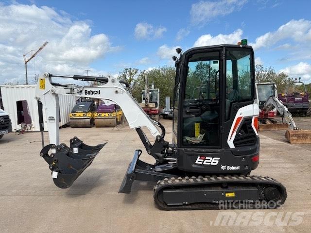 Bobcat E 26 Mini ekskavatoriai < 7 t