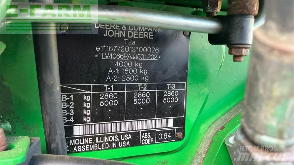 John Deere 4066R Traktoriai