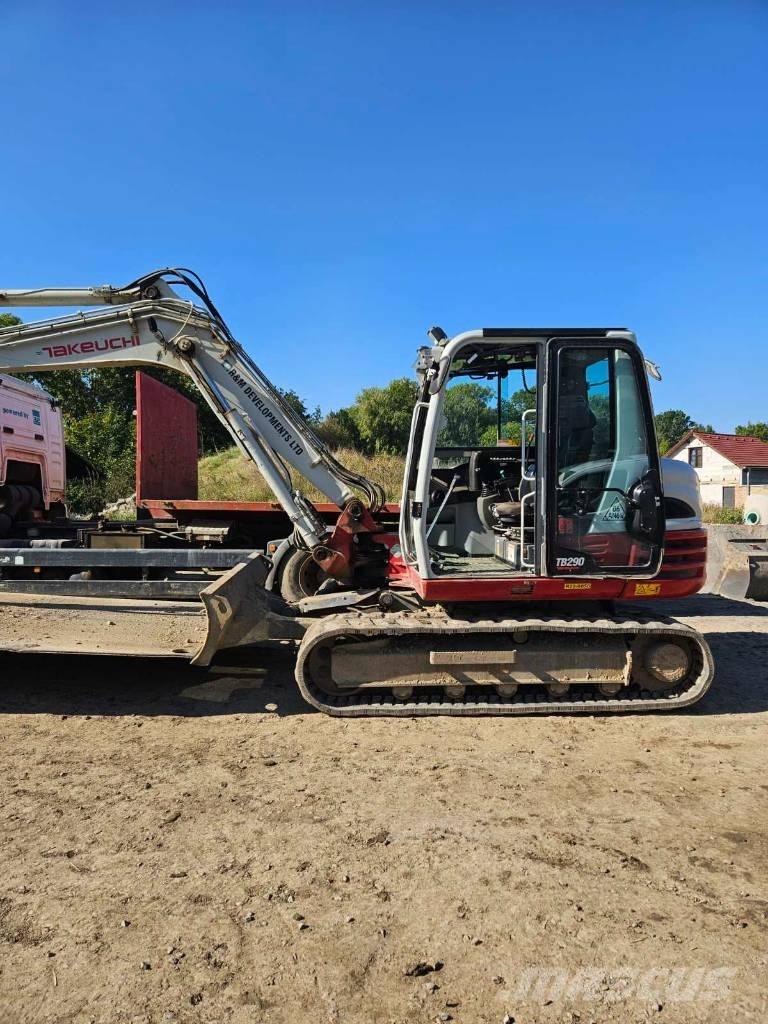 Takeuchi TB 290 Vidutinės galios ekskavatoriai 7-12 t