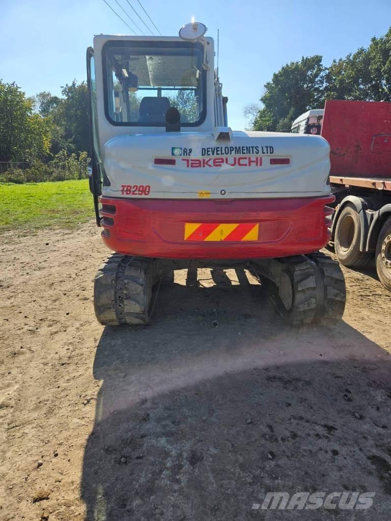 Takeuchi TB 290 Vidutinės galios ekskavatoriai 7-12 t