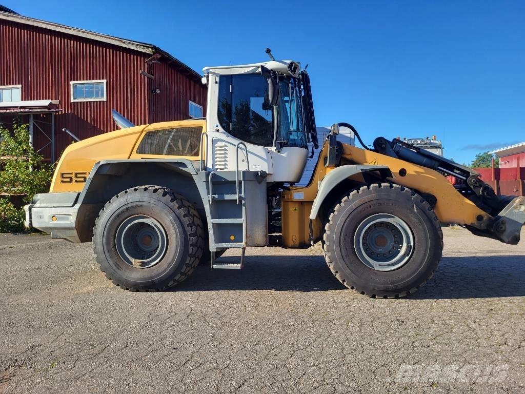 Liebherr L 556 Naudoti ratiniai krautuvai
