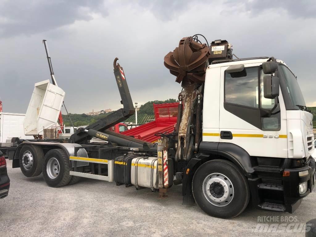 Iveco Stralis 350 Savivarčiai su kabeliniu keltuvu
