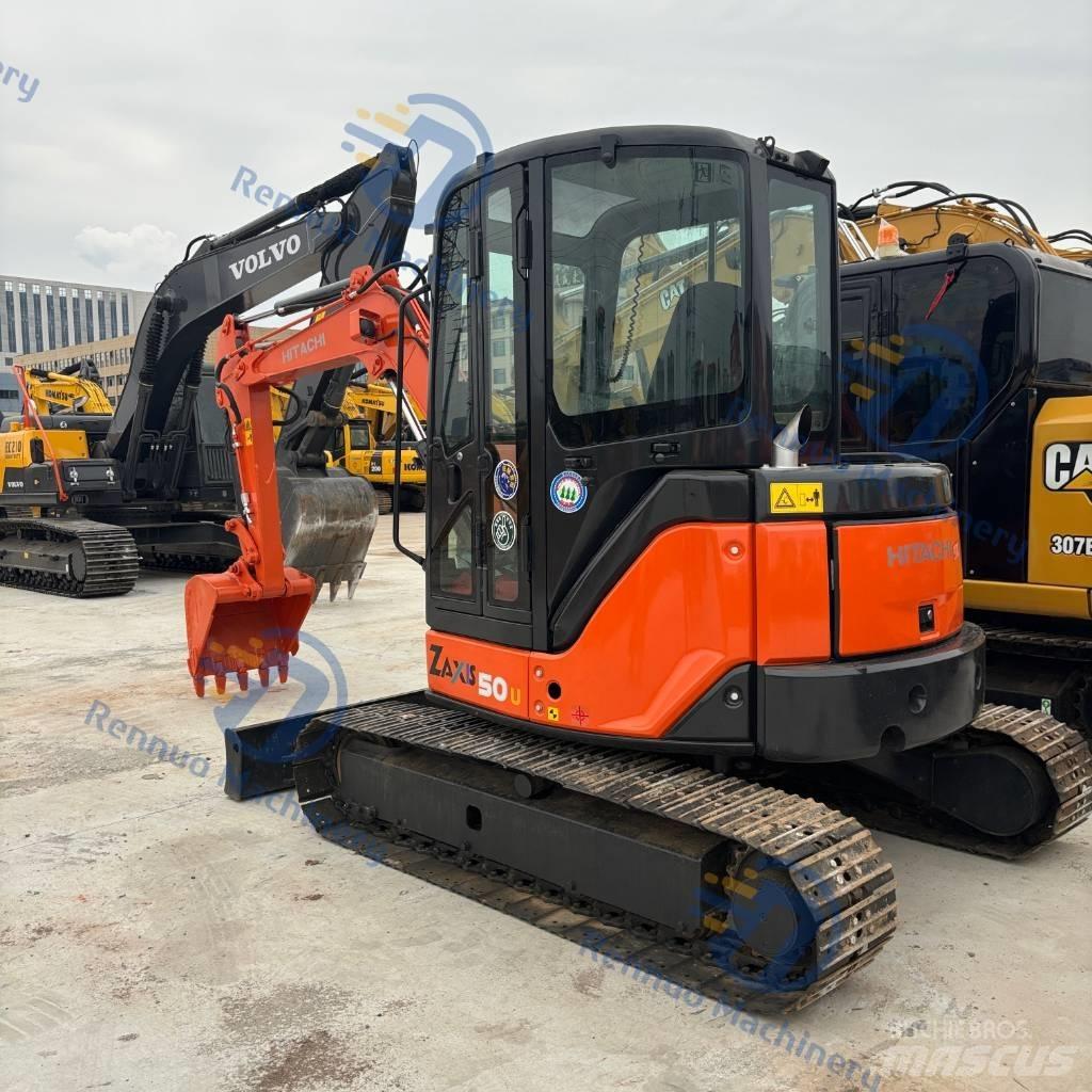 Hitachi ZX 50 Mini ekskavatoriai < 7 t