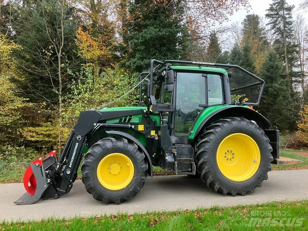 John Deere 6130M Miško traktoriai